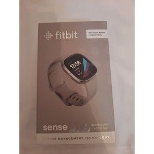 NIB fitbit Sense Health Watch Sage/Grey/Silver FREE SHIPPING